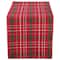 DII® 108" Tartan Holly Plaid Table Runner